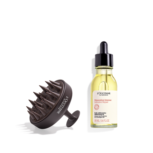 Aceite Infusionado Reparador Intensivo 50ml + Cepillo Masajeador Capilar