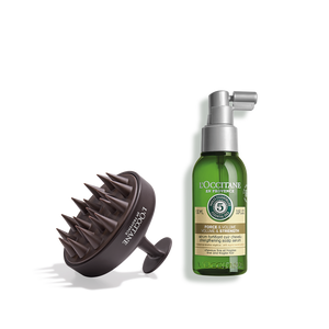 Sérum fortificante cuero cabelludo fuerza y volumen 100ml + Cepillo Masajeador Capilar