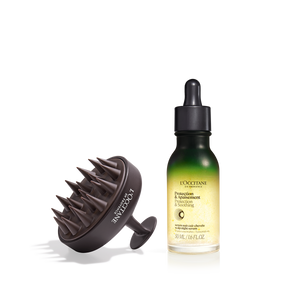 Sérum Nocturno para el Cuero Cabelludo 50ml + Cepillo Masajeador Capilar
