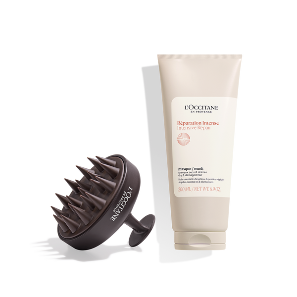 Mascarilla Reparadora Intensiva 200ml + Cepillo Masajeador Capilar
