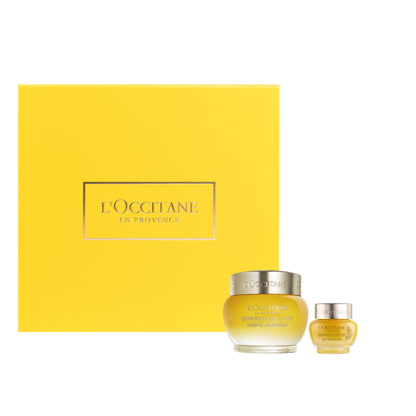 Dúo Crema hidratante y Bálsamo para Ojos Immortelle Divina