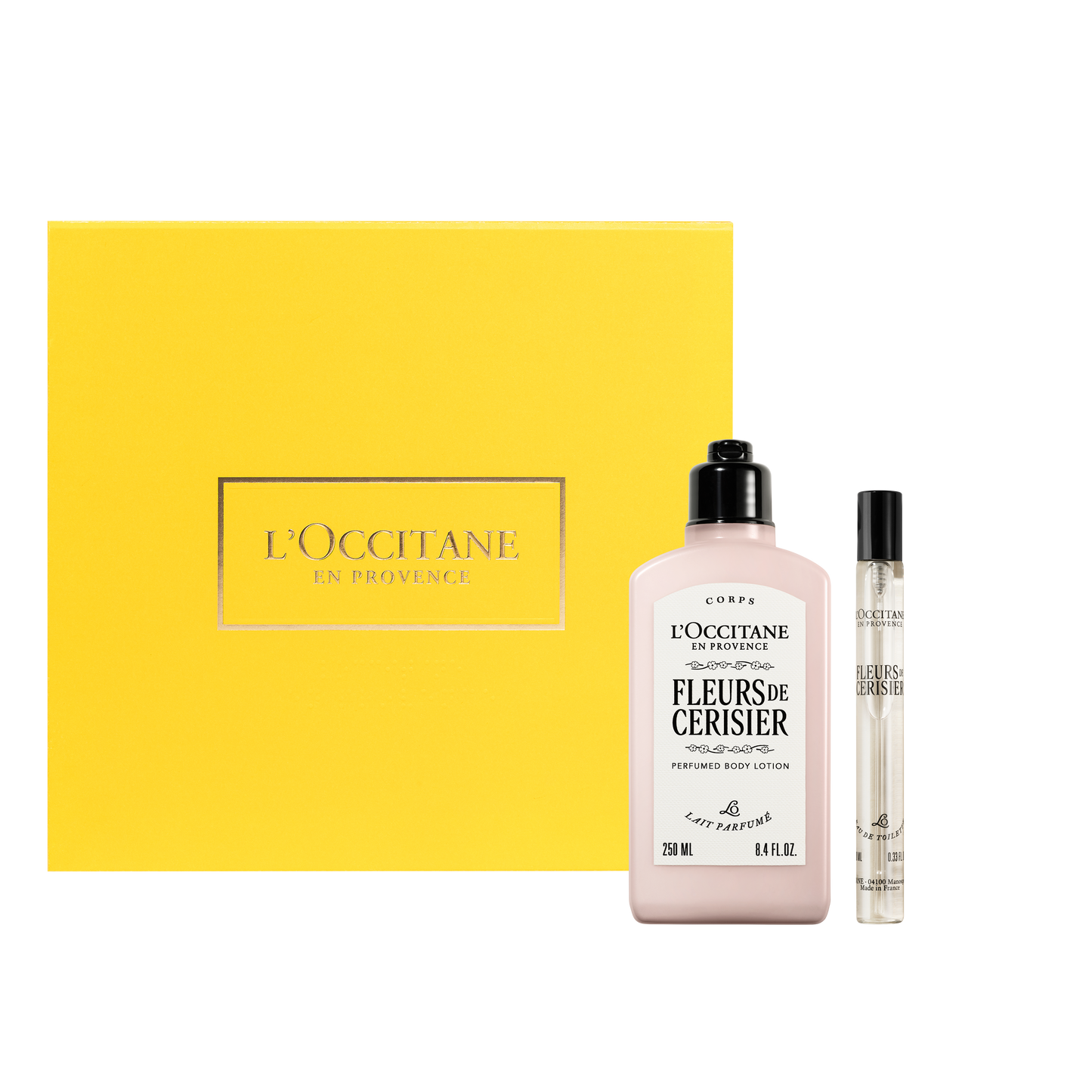 Dúo Flor de Cerezo: Leche Corporal Shimmering & Perfume 10ml