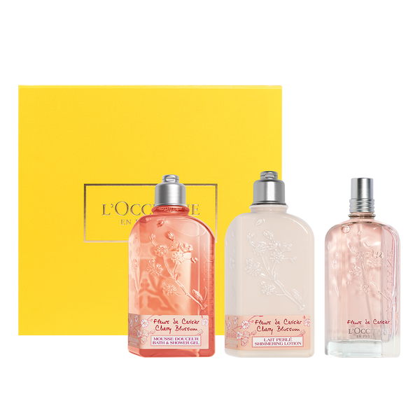 Set Rutina Diaria Flor de Cerezo