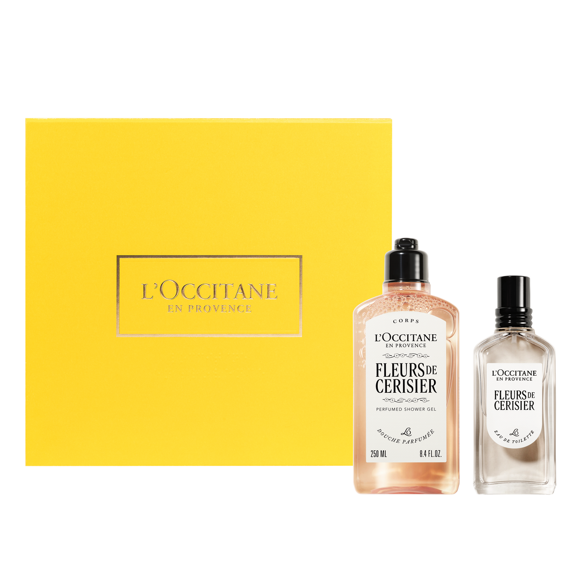 Dúo Flor de Cerezo: Perfume 50ml & Gel de Ducha