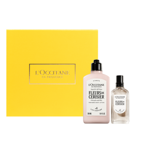 Dúo Flor de Cerezo: Perfume 50ml & Leche Corporal Shimmering