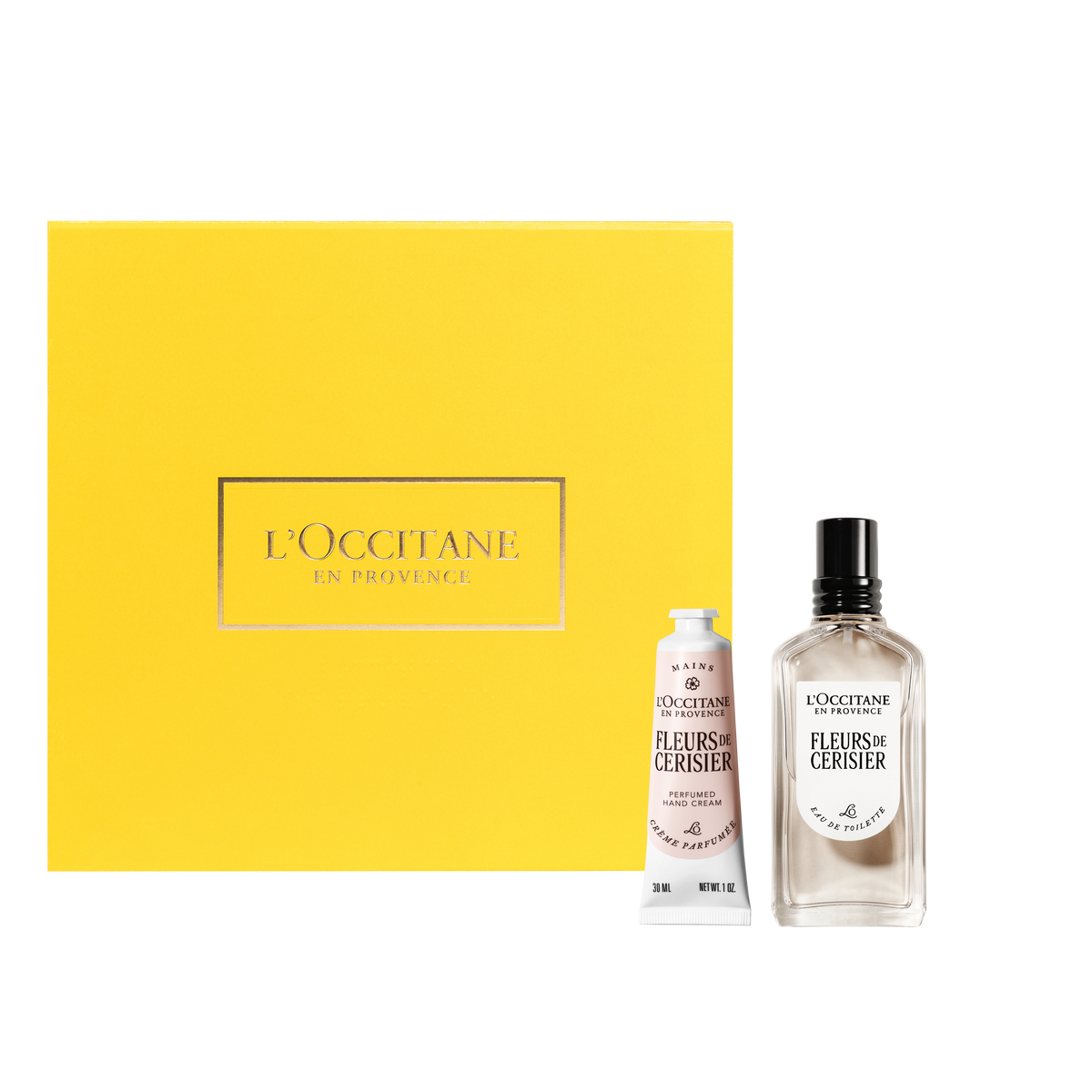 Dúo Flor de Cerezo: Perfume 50ml & Crema para Manos