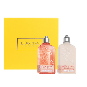 Dúo Gel de Ducha y Leche Corporal Flor de Cerezo