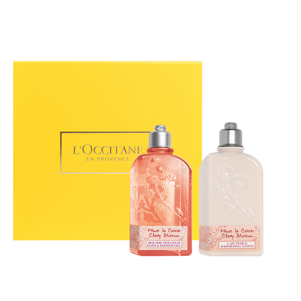 Dúo Gel de Ducha y Leche Corporal Flor de Cerezo