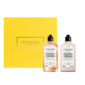 Dúo Gel de Ducha y Leche Corporal Fleurs de Cerisier