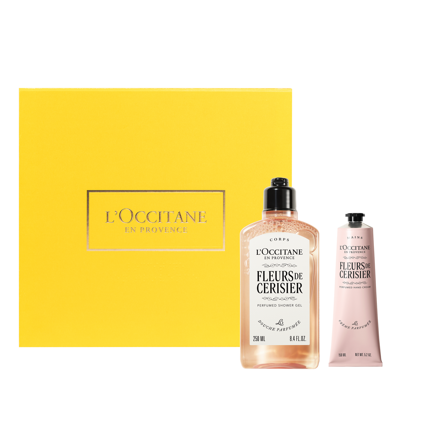 Dúo Gel de Ducha y Crema para Manos Fleurs de Cerisier