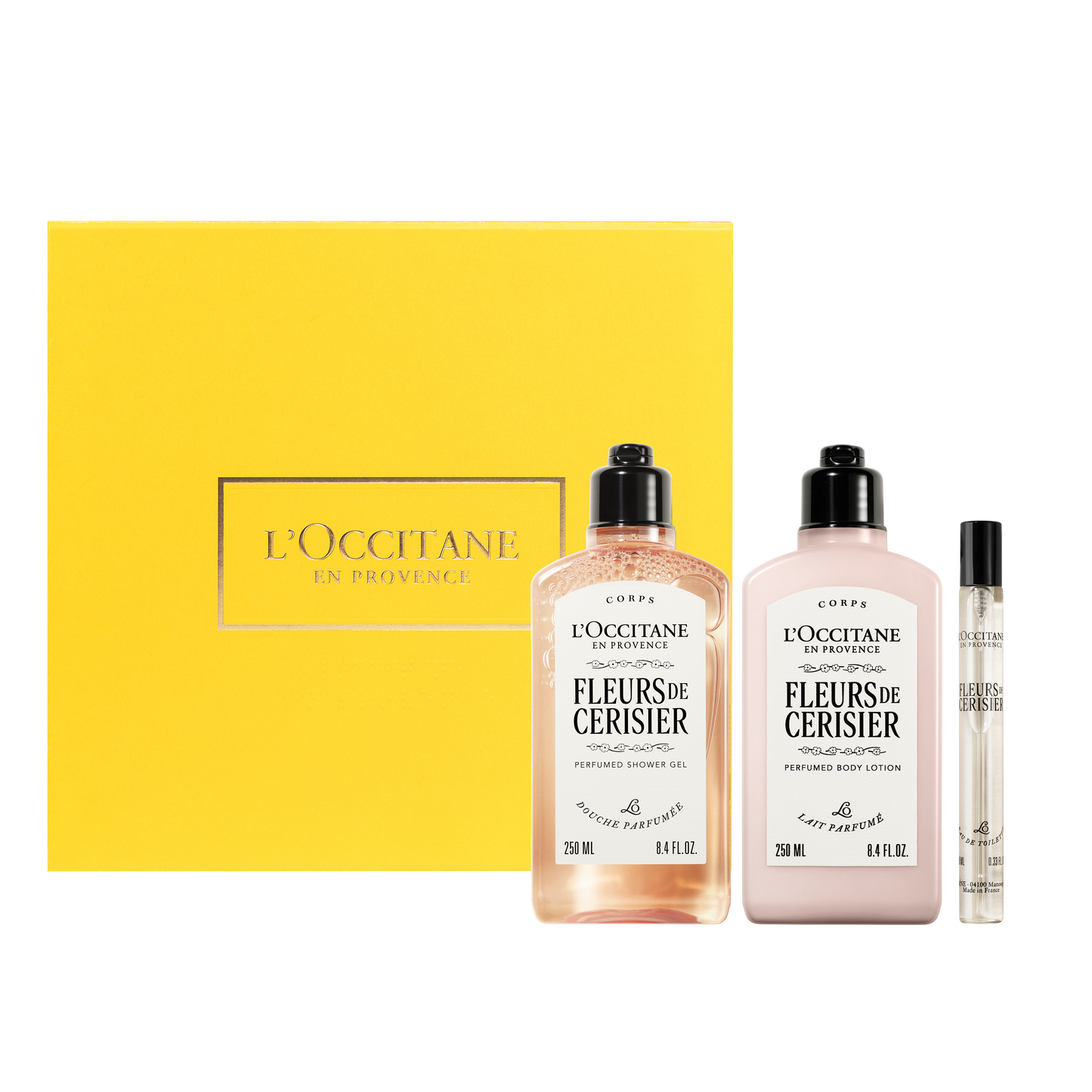 Set Rutina Diaria Perfumada Fleurs de Cerisier