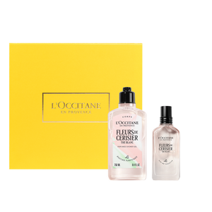 Dúo Gel de Ducha y Perfume Flor de Cerezo y Té Blanco