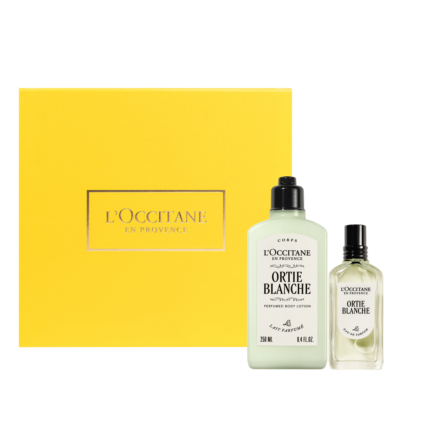 Dúo Perfume y Leche Ortie Blanche