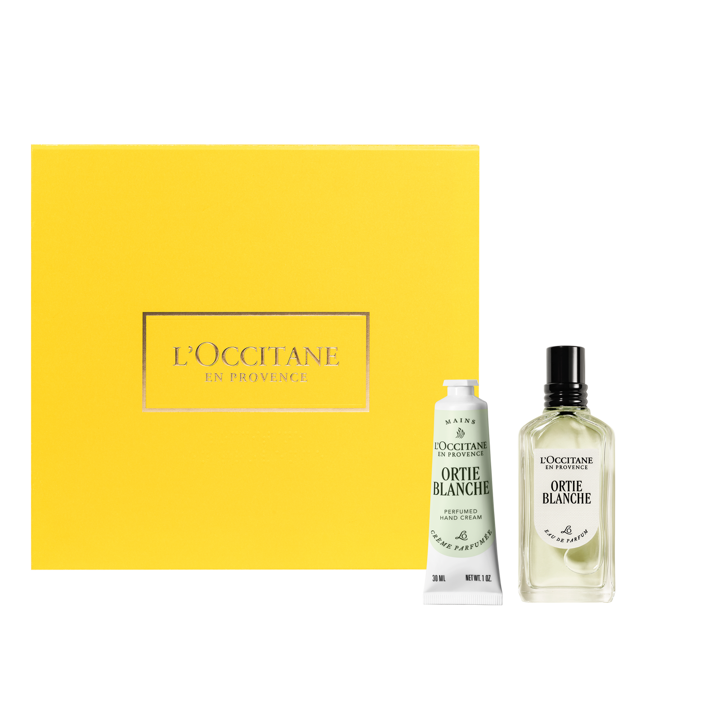Dúo Perfume y Crema para Manos Ortie Blanche