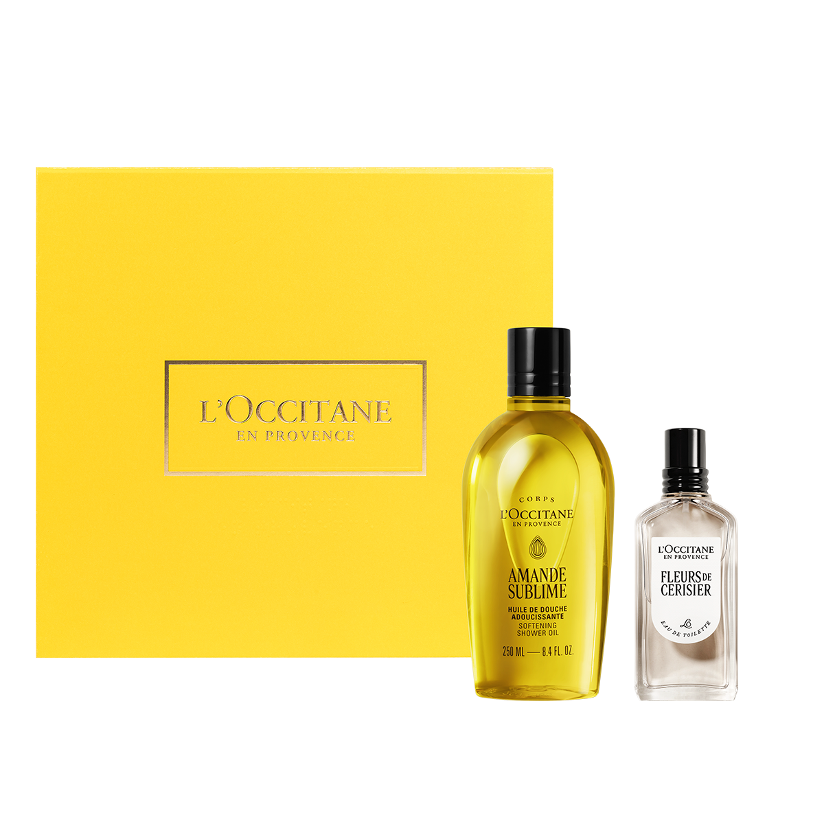 Dúo Consentirme: Aceite de Ducha Almendra Sublime & Perfume Flor de Cerezo 50ml