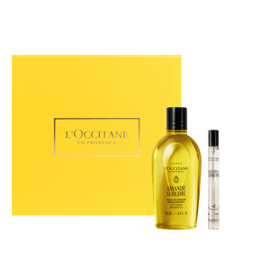 Dúo Consentirme: Aceite de Ducha Almendra Sublime & Perfume Flor de Cerezo 10ml