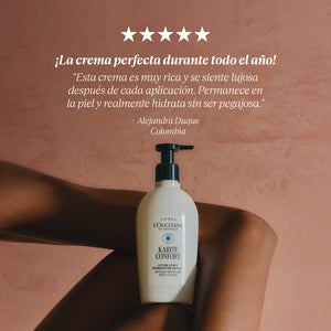 Leche Corporal Hidratante Karité Confort 240ml