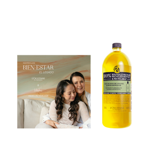 Master Class y Eco Refill Aceite de Ducha de Almendras 500ml | Favorito Naty Botero