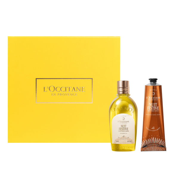 Set Hidratante Edición Limitada Nuit Festive Grosella Negra y Vainilla