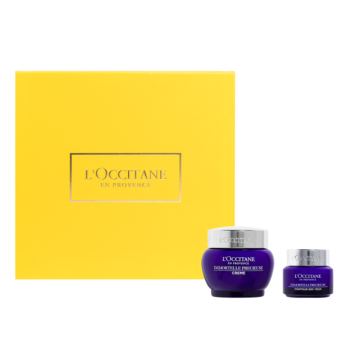 Dúo Crema hidratante y Bálsamo para Ojos Immortelle Preciosa