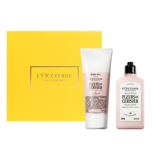 Dúo Leche Corporal Shimmering Fleurs de Cerisier 250ml y lleva el Eco Refill con el 20%OFF