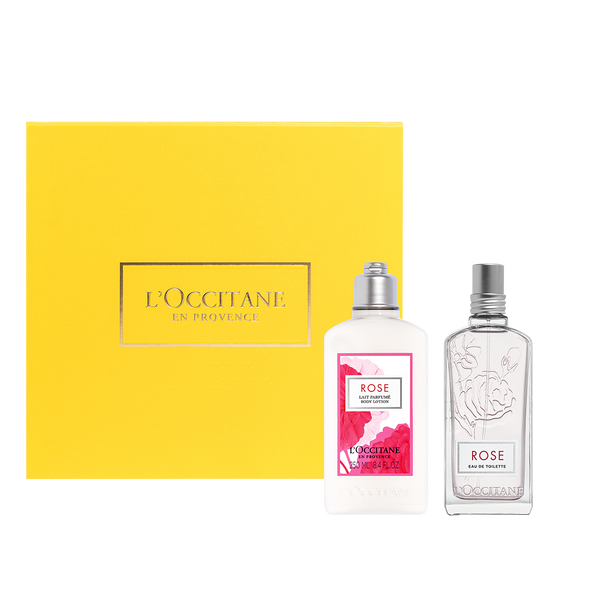 Dúo Perfume y Leche Corporal Rosa