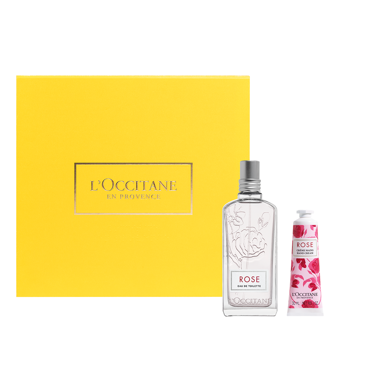 Dúo Perfume y Crema Rosa
