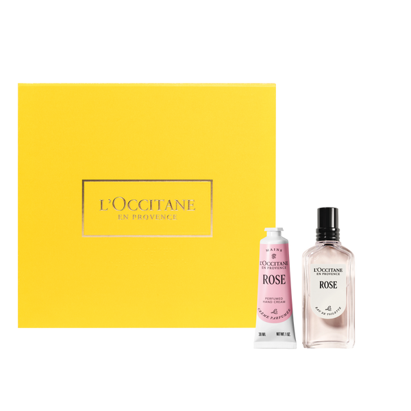 Dúo Perfume y Crema para Manos Rose