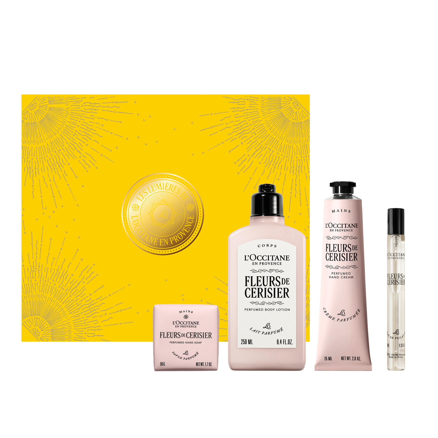 Set Exclusivo Fleurs de Cerisier