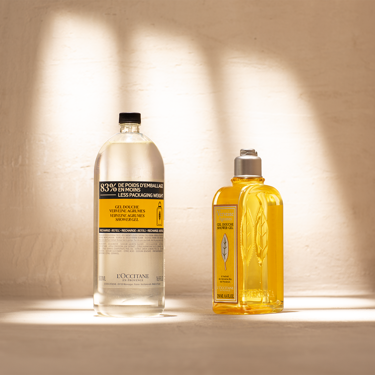 Eco Refill Gel de ducha Verbena Cítrica 500ml