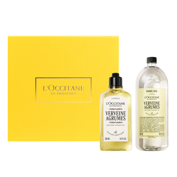 Dúo Refill Gel de Ducha Verbena Cítrica

