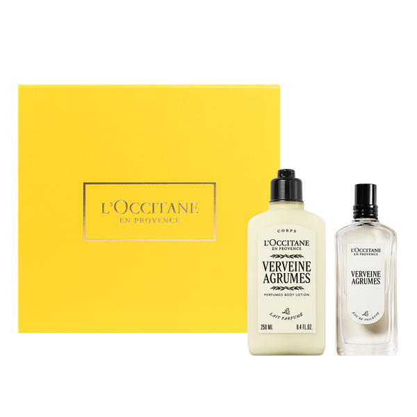 Dúo Perfume y Leche Corporal Verbena Cítrica
