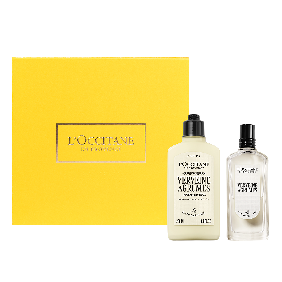 Dúo Perfume y Leche Corporal Verbena Cítrica