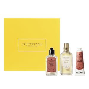 Ritual Safran Boisé (Azafrán Amaderado): Gel de Ducha, Perfume 50ml  & Crema para manos 30ml