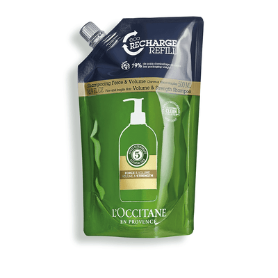 Ecorefill Shampoo Fuerza y Volumen | Shampoo hidratante | L'Occitane