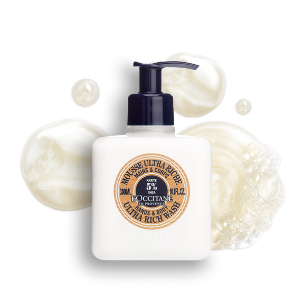 Jabón líquido manos y cuerpo Ultra Rico Karité 300ml | L'Occitane CO